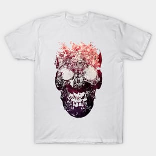 Floral Skull T-Shirt